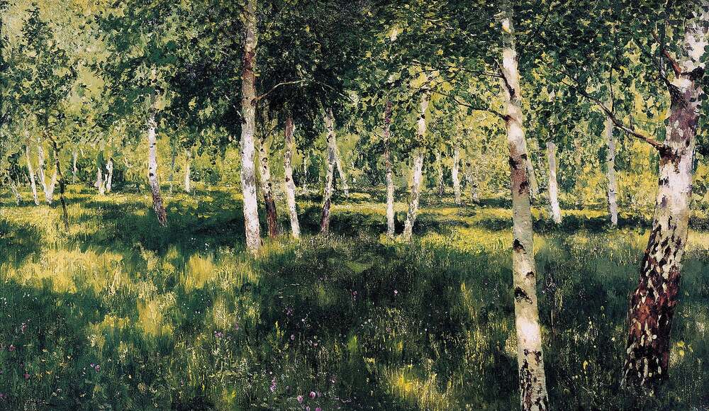 ציור של יער